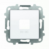 SKY Накладка для механизмов зарядного устройства USB, арт.8185, альпийский белый